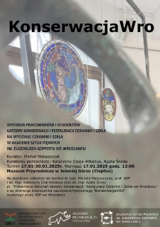 KonserwacjaWro - plakat [Dokument życia społecznego]