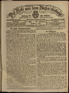 Der Bote aus dem Riesen-Gebirge : Zeitung f&uuml;r alle St&auml;nde, R. 107, 1919, nr 152