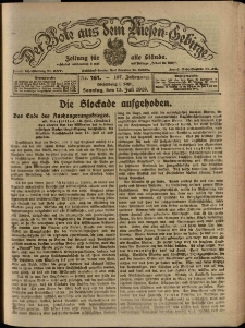 Der Bote aus dem Riesen-Gebirge : Zeitung f&uuml;r alle St&auml;nde, R. 107, 1919, nr 161