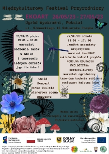 Międzykulturowy Festiwal Przyrodniczy EKOART - plakat [Dokument życia społecznego]