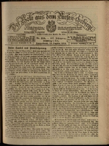 Der Bote aus dem Riesen-Gebirge : Zeitung f&uuml;r alle St&auml;nde, R. 107, 1919, nr 214