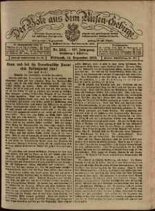 Der Bote aus dem Riesen-Gebirge : Zeitung für alle Stände, R. 107, 1919, nr 300