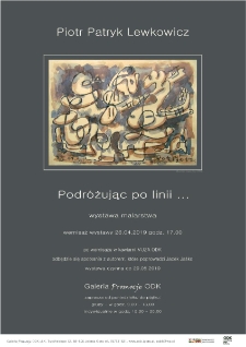 Podróżując po linii... - plakat [Dokument życia społecznego]