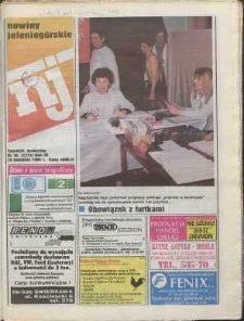 Nowiny Jeleniogórskie : tygodnik społeczny, R. 36, 1994, nr 16 (1771)