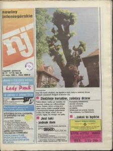 Nowiny Jeleniog&oacute;rskie : tygodnik społeczny, R. 36, 1994, nr 21 (1776)