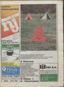 Nowiny Jeleniog&oacute;rskie : tygodnik społeczny, R. 36, 1994, nr 31 (1786)