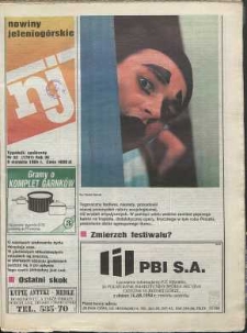 Nowiny Jeleniogórskie : tygodnik społeczny, R. 36, 1994, nr 32 (1787)