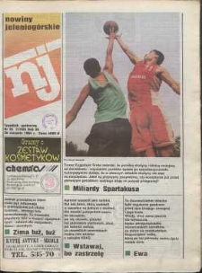 Nowiny Jeleniogórskie : tygodnik społeczny, R. 36, 1994, nr 35 (1790)