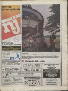 Nowiny Jeleniogórskie : tygodnik społeczny, R. 36, 1994, nr 37 (1792)