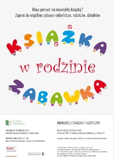 Książka zabawka w rodzinie- plakat [Dokument życia społecznego]