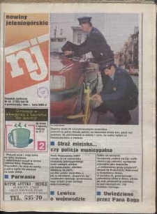 Nowiny Jeleniogórskie : tygodnik społeczny, R. 36, 1994, nr 40 (1795)