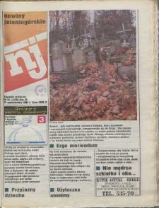 Nowiny Jeleniogórskie : tygodnik społeczny, R. 36, 1994, nr 44 (1799)