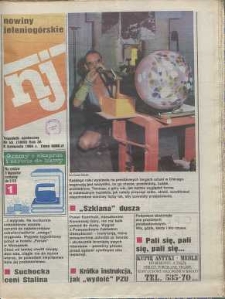 Nowiny Jeleniogórskie : tygodnik społeczny, R. 36, 1994, nr 45 (1800)