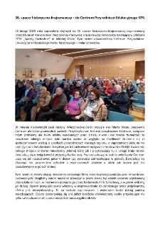 36. spacer historyczno-krajoznawczy – do Centrum Przyrodniczo-Edukacyjnego KPN [Dokument elektroniczny]