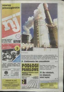 Nowiny Jeleniogórskie : tygodnik społeczny, R. 38, 1996, nr 5 (1964)