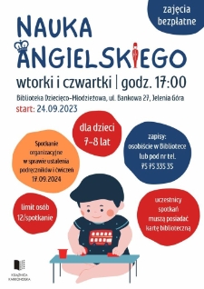 Nauka angielskiego - plakat [Dokument życia społecznego]