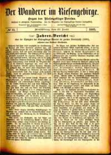 Der Wanderer im Riesengebirge, 1882, nr 11