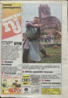 Nowiny Jeleniogórskie : tygodnik społeczny, R. 38, 1996, nr 27 (1986)
