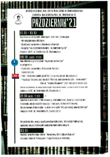 Oferta Miejskiej Biblioteki Publicznej - plakat [Dokument życia społecznego]