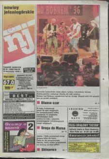 Nowiny Jeleniogórskie : tygodnik społeczny, R. 38, 1996, nr 37 (1996)