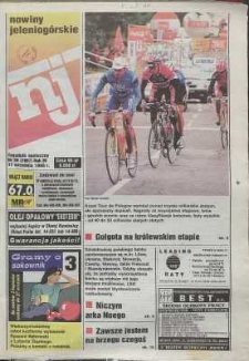 Nowiny Jeleniogórskie : tygodnik społeczny, R. 38, 1996, nr 38 (1997)