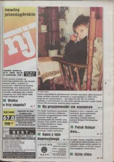 Nowiny Jeleniogórskie : tygodnik społeczny, R. 38, 1996, nr 44 (2003)