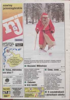 Nowiny Jeleniogórskie : tygodnik społeczny, R. 39, 1996, nr 51 (2010)