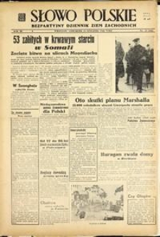 Słowo Polskie : bezpartyjny dziennik ziem zachodnich, 1948, nr 15 [15.01]