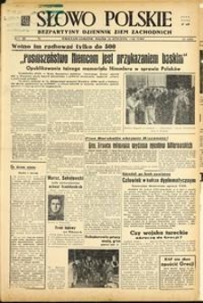 Słowo Polskie : bezpartyjny dziennik ziem zachodnich, 1948, nr 22 [23.01]