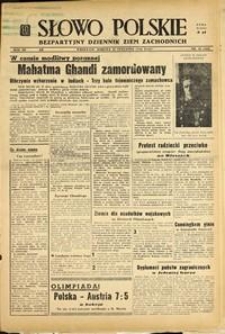 Słowo Polskie : bezpartyjny dziennik ziem zachodnich, 1948, nr 27 [27.01]