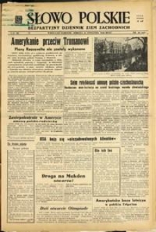 Słowo Polskie : bezpartyjny dziennik ziem zachodnich, 1948, nr 30 [31.01]