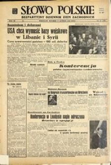 Słowo Polskie : bezpartyjny dziennik ziem zachodnich, 1948, nr 47 [17.02]