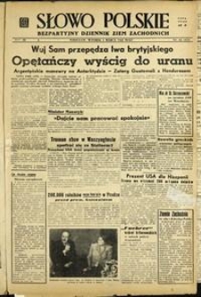 Słowo Polskie : bezpartyjny dziennik ziem zachodnich, 1948, nr 61 [2.03]