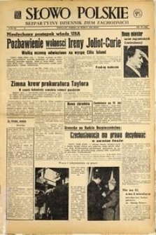 Słowo Polskie : bezpartyjny dziennik ziem zachodnich, 1948, nr 79 [19.03]