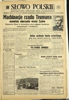 Słowo Polskie : bezpartyjny dziennik ziem zachodnich, 1948, nr 81 [22.03]