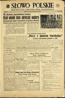 Słowo Polskie : bezpartyjny dziennik ziem zachodnich, 1948, nr 85 [26.03]