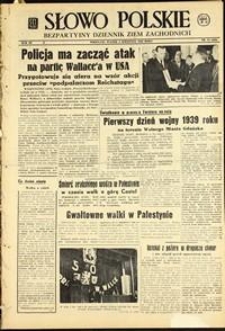 Słowo Polskie : bezpartyjny dziennik ziem zachodnich, 1948, nr 97 [9.04]