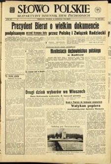 Słowo Polskie : bezpartyjny dziennik ziem zachodnich, 1948, nr 108 [20.04]
