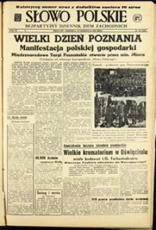 Słowo Polskie : bezpartyjny dziennik ziem zachodnich, 1948, nr 112 [24.04]