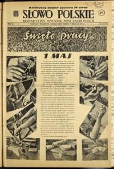 Słowo Polskie : bezpartyjny dziennik ziem zachodnich, 1948, nr 119 [1.05]