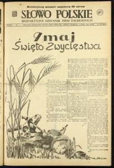 Słowo Polskie : bezpartyjny dziennik ziem zachodnich, 1948, nr 127 [9.05]