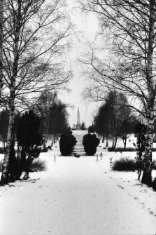 Pomnik na Cmentarzu Wojennym Armii Radzieckiej im. Kutuzowa w Bolesławcu (fo. 1) [Dokument ikonograficzny]