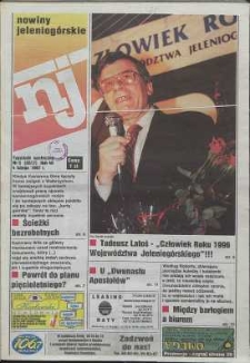 Nowiny Jeleniogórskie : tygodnik społeczny, R. 40, 1997, nr 5 (2017)