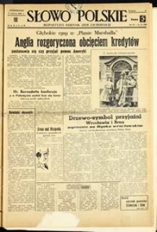 Słowo Polskie : bezpartyjny dziennik ziem zachodnich, 1948, nr 155 [7.06]