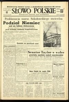 Słowo Polskie : bezpartyjny dziennik ziem zachodnich, 1948, nr 168 [20.06]