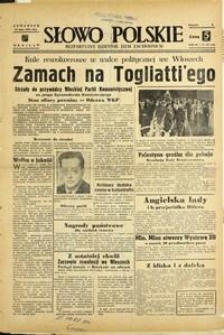 Słowo Polskie : bezpartyjny dziennik ziem zachodnich, 1948, nr 193 [15.07]