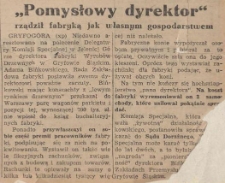 Pomysłowy dyrektor
