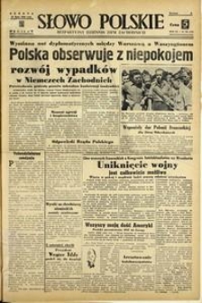 Słowo Polskie : bezpartyjny dziennik ziem zachodnich, 1948, nr 209 [31.07]