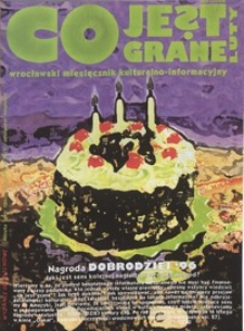 Co Jest Grane : wrocławski miesięcznik kulturalno-informacyjny, 1997, nr 2 (36)