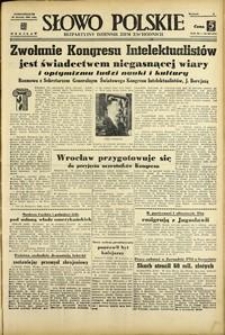 Słowo Polskie : bezpartyjny dziennik ziem zachodnich, 1948, nr 232 [23.08]